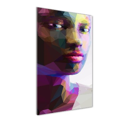 Staand foto in plexiglas Abstracte vrouw