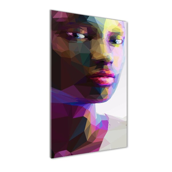 Staand foto in plexiglas Abstracte vrouw