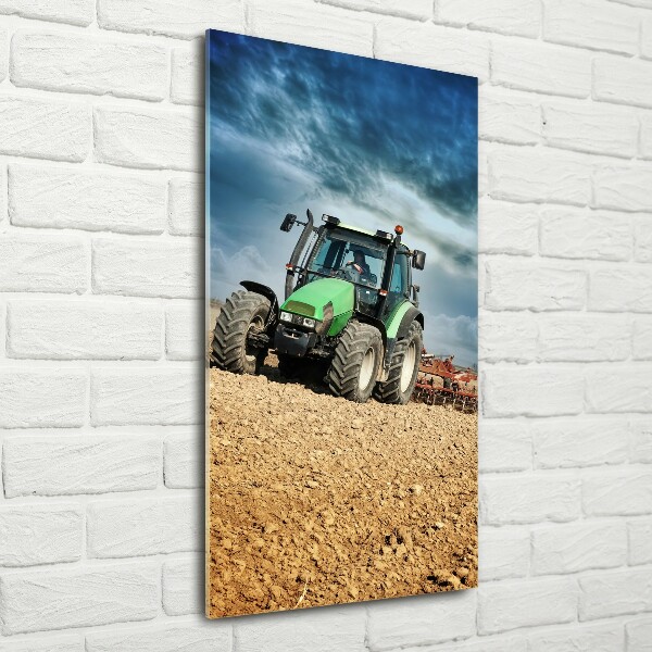 Staand foto plexiglas Tractor