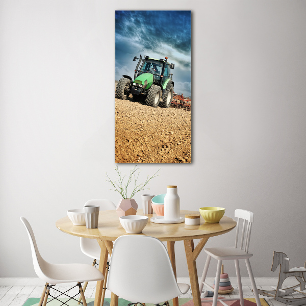 Staand foto plexiglas Tractor