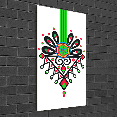 Staand foto plexiglas Pools volkspatroon