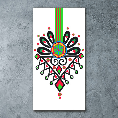 Staand foto plexiglas Pools volkspatroon