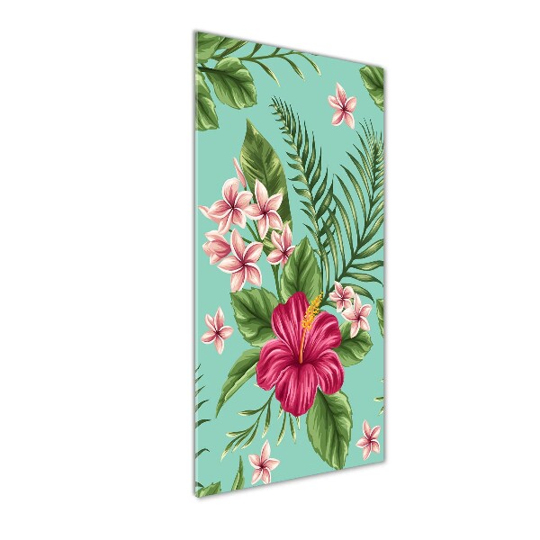 Staand foto op plexiglas Hawaiiaanse bloemen