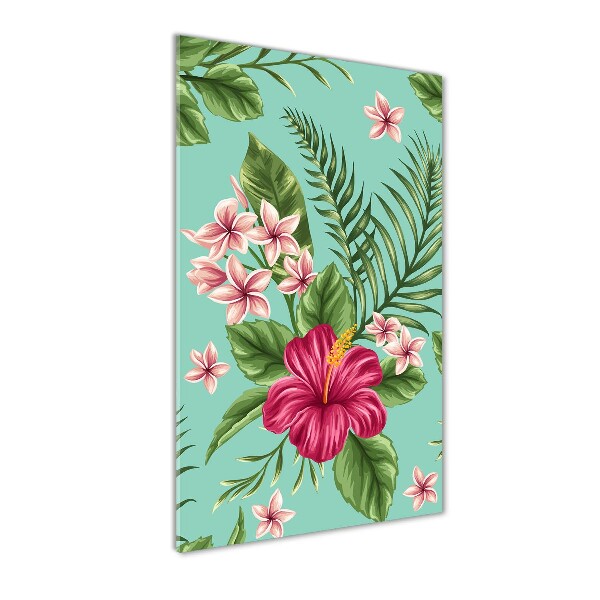Staand foto op plexiglas Hawaiiaanse bloemen