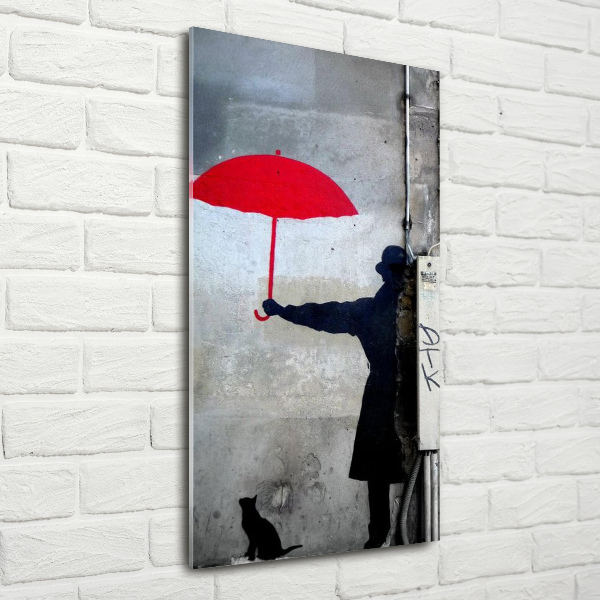 Staand plexiglas foto Muurschildering