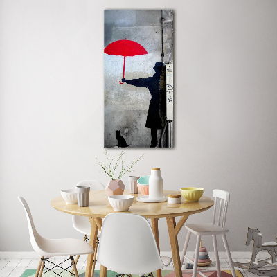 Staand plexiglas foto Muurschildering