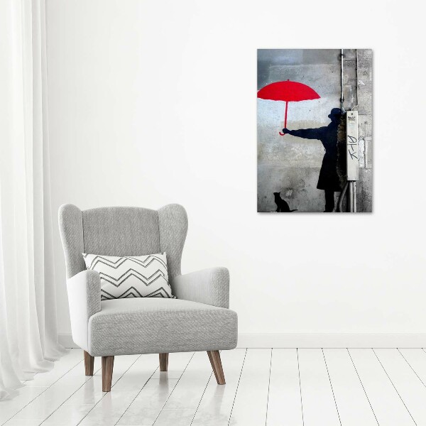 Staand plexiglas foto Muurschildering