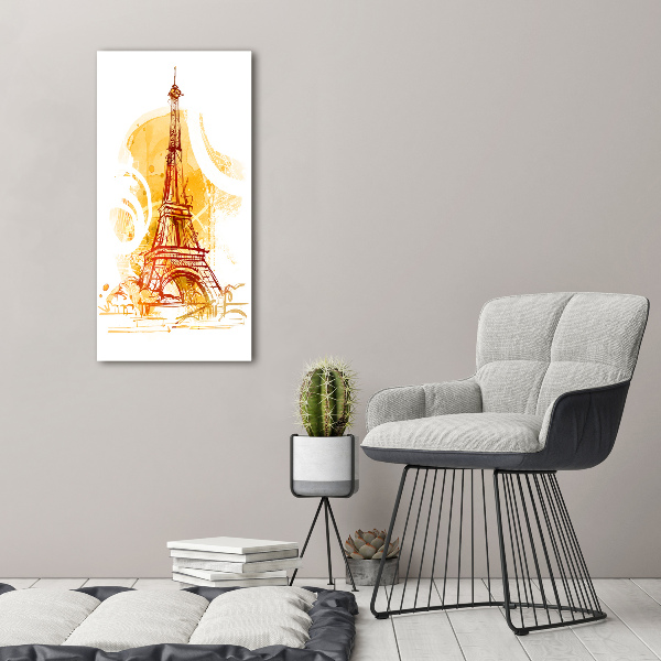 Staand foto plexiglas Zomer in Parijs