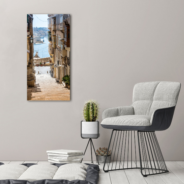 Staand foto in plexiglas Straten in Malta