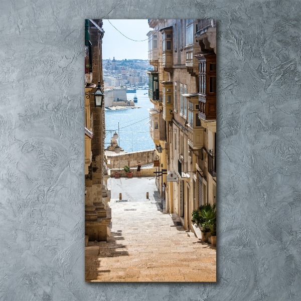 Staand foto in plexiglas Straten in Malta