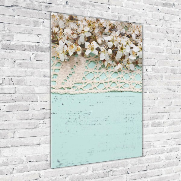 Staand foto op plexiglas Kersenbloesems