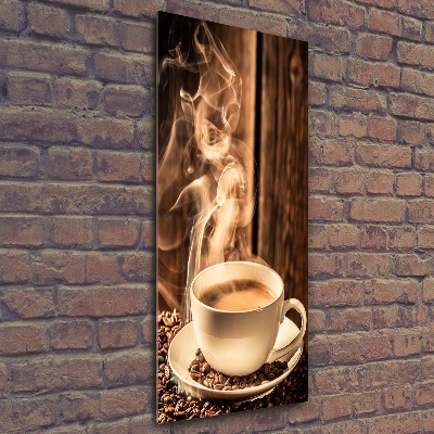 Staand plexiglas foto Aromatische koffie