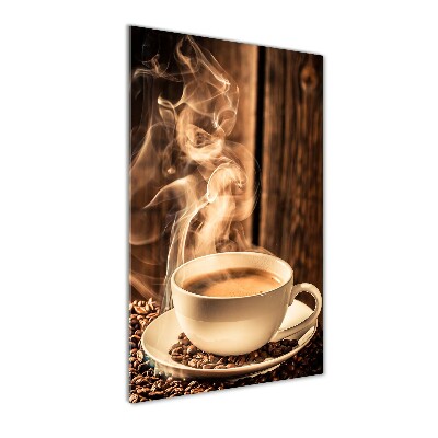 Staand plexiglas foto Aromatische koffie