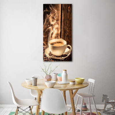 Staand plexiglas foto Aromatische koffie
