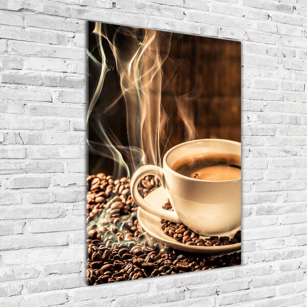 Staand foto plexiglas Aromatische koffie