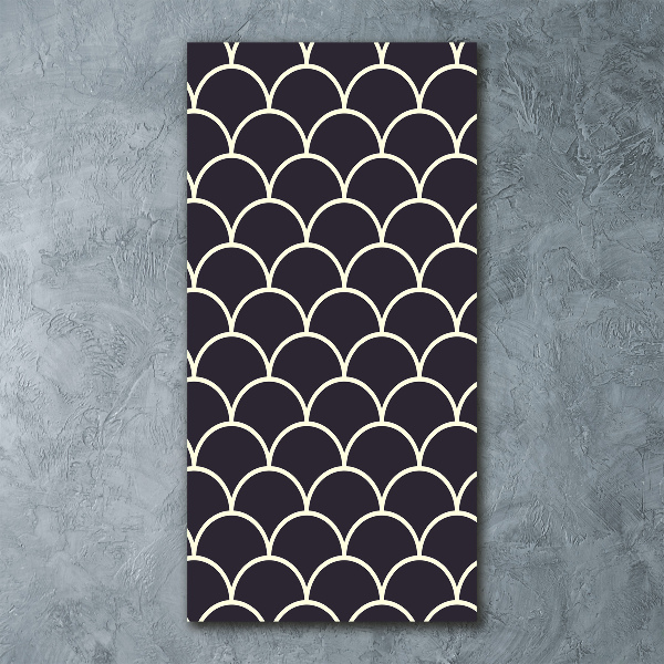 Staand foto plexiglas Visschubben