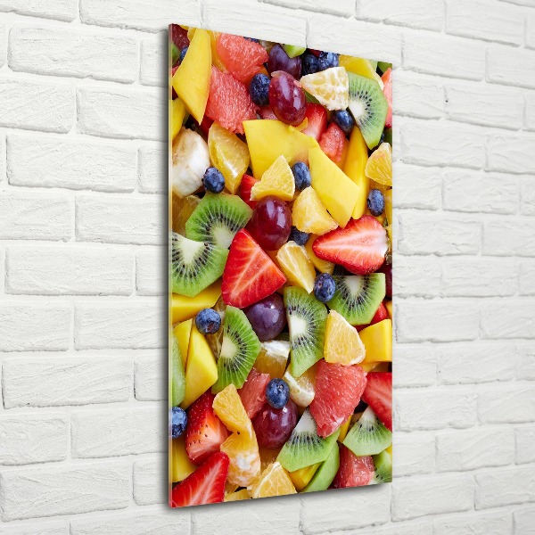 Staand foto in plexiglas Gesneden fruit
