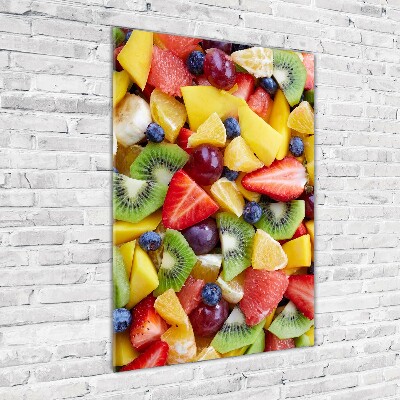 Staand foto in plexiglas Gesneden fruit