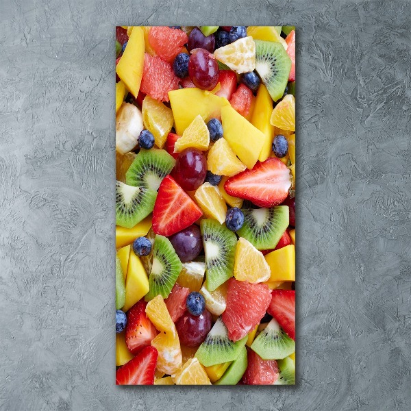 Staand foto in plexiglas Gesneden fruit
