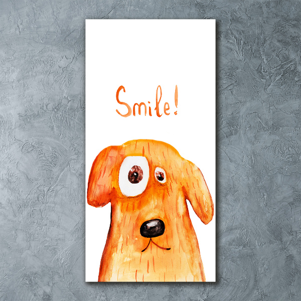 Staand foto plexiglas Hond