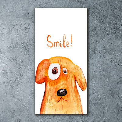 Staand foto plexiglas Hond