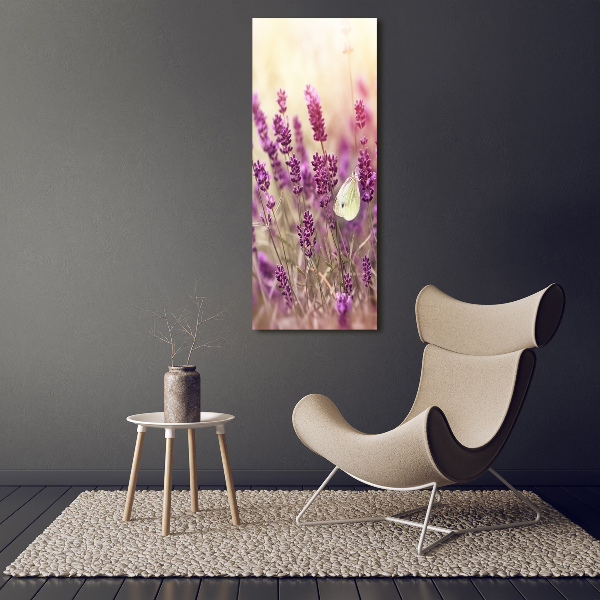 Staand foto plexiglas Lavendelbloemen