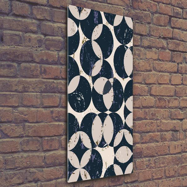 Staand foto in plexiglas Geometrische achtergrond