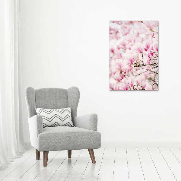 Staand plexiglas foto Magnolia bloemen
