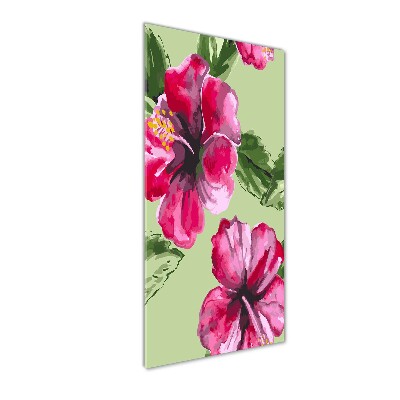 Staand plexiglas foto Hawaiiaanse bloemen