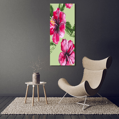 Staand plexiglas foto Hawaiiaanse bloemen