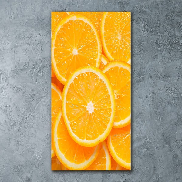 Staand plexiglas foto Sinaasappelschijfjes