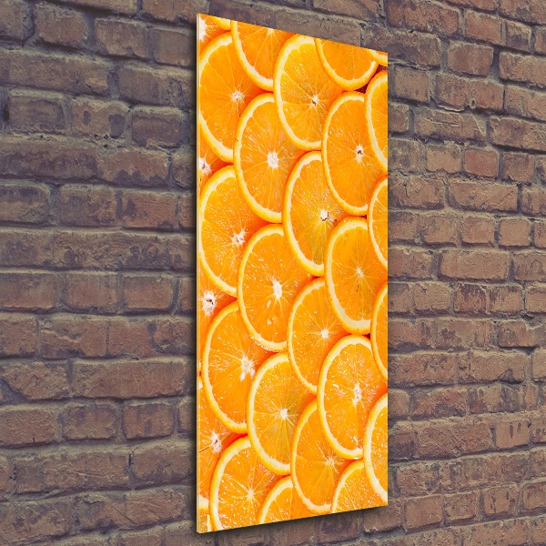 Staand foto plexiglas Sinaasappelschijfjes