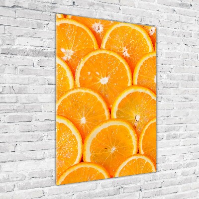 Staand foto plexiglas Sinaasappelschijfjes