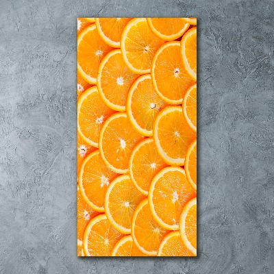 Staand foto plexiglas Sinaasappelschijfjes