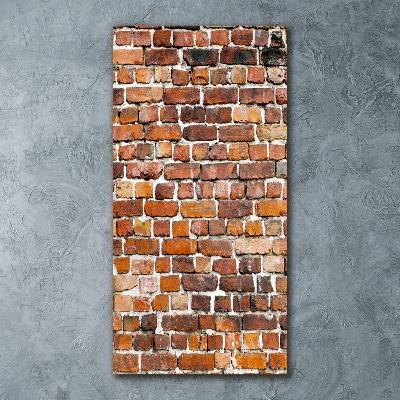 Staand foto plexiglas Bakstenen muur