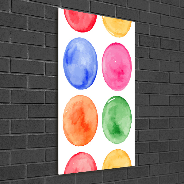 Staand foto in plexiglas Gekleurde cirkels