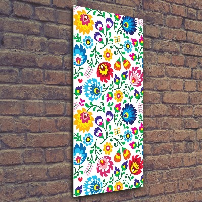 Staand foto in plexiglas Etnisch patroon