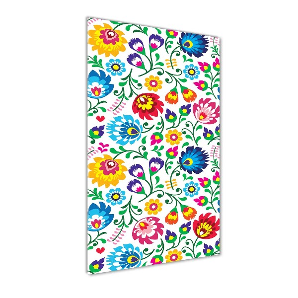 Staand foto in plexiglas Etnisch patroon