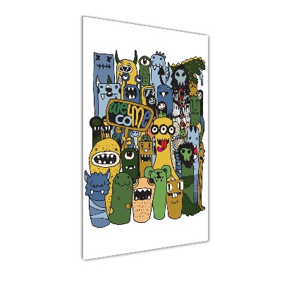 Staand foto op plexiglas Gekke monsters