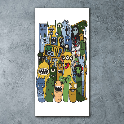 Staand foto op plexiglas Gekke monsters