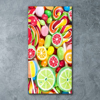 Staand foto in plexiglas Kleurrijke snoepjes