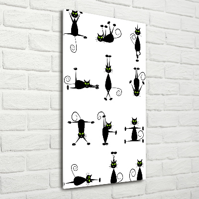 Staand plexiglas foto Katten