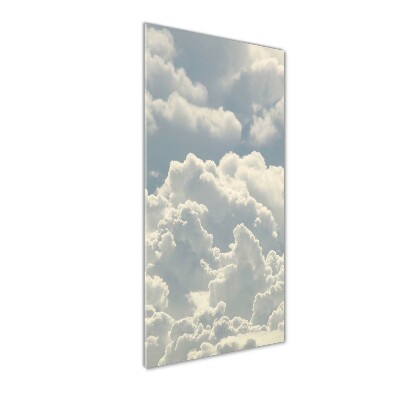 Staand foto plexiglas Wolken