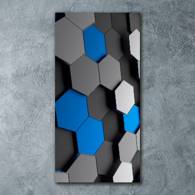 Staand foto plexiglas 3D-abstractie