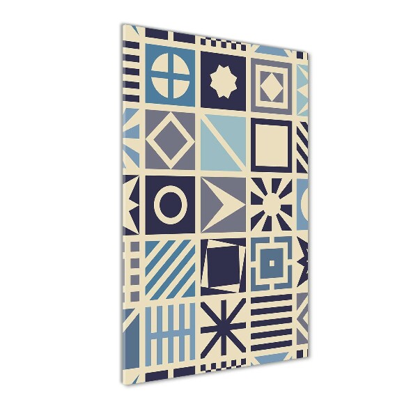 Staand foto op plexiglas Geometrische achtergrond