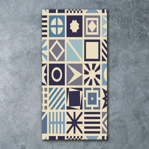 Staand foto op plexiglas Geometrische achtergrond