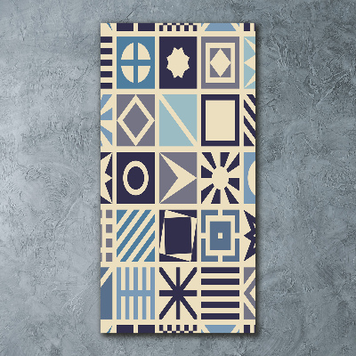 Staand foto op plexiglas Geometrische achtergrond