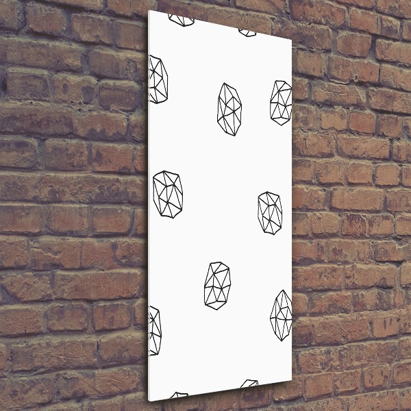 Staand plexiglas foto Abstract patroon