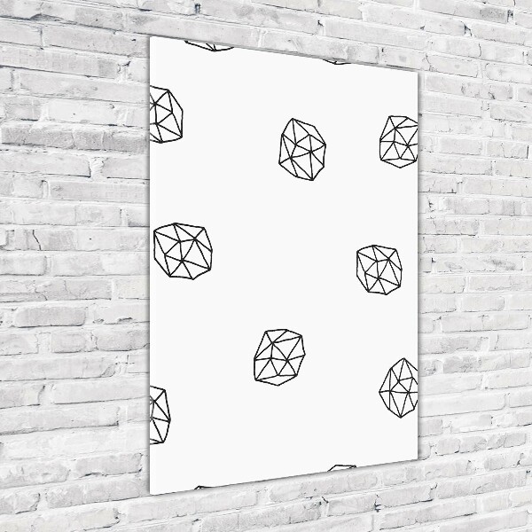 Staand plexiglas foto Abstract patroon