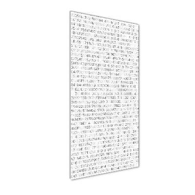 Staand foto plexiglas Binaire code